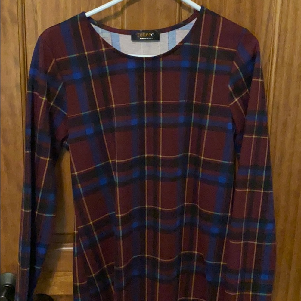 Plaid Dress